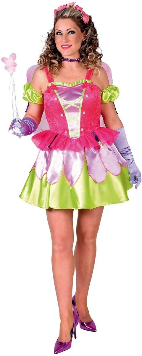 Lente Fee Sprookjesbos | Vrouw | Large | Carnaval kostuum | Verkleedkleding